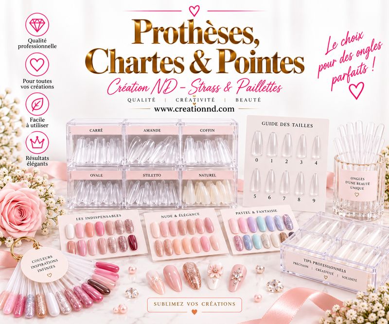 Prothèse/ Charte / pointe/ popits