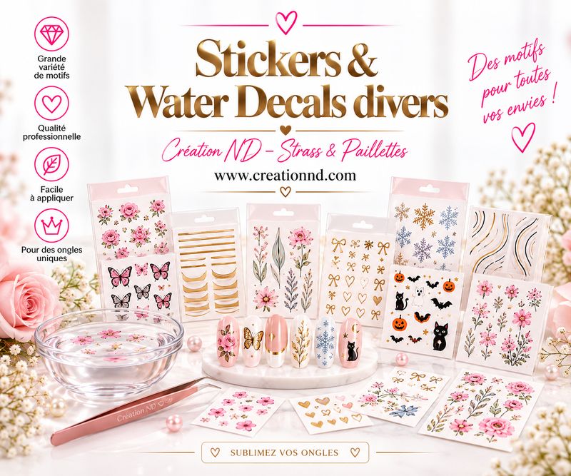 Sticker &amp; water Decals