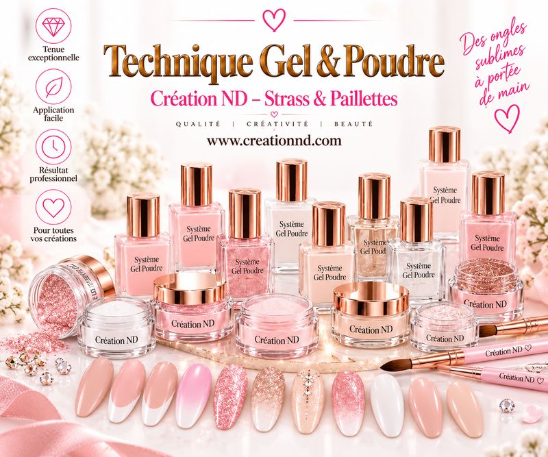 Gel poudre