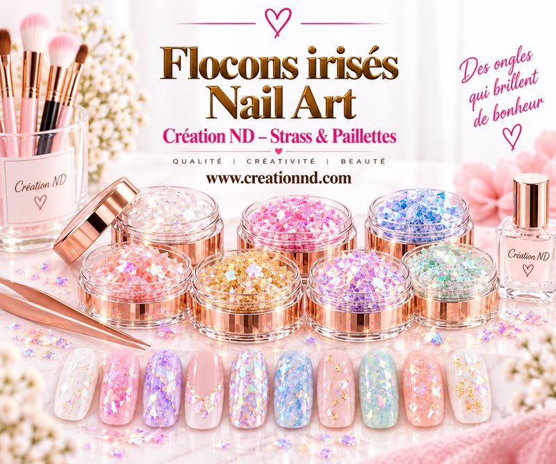 Flocon irisée