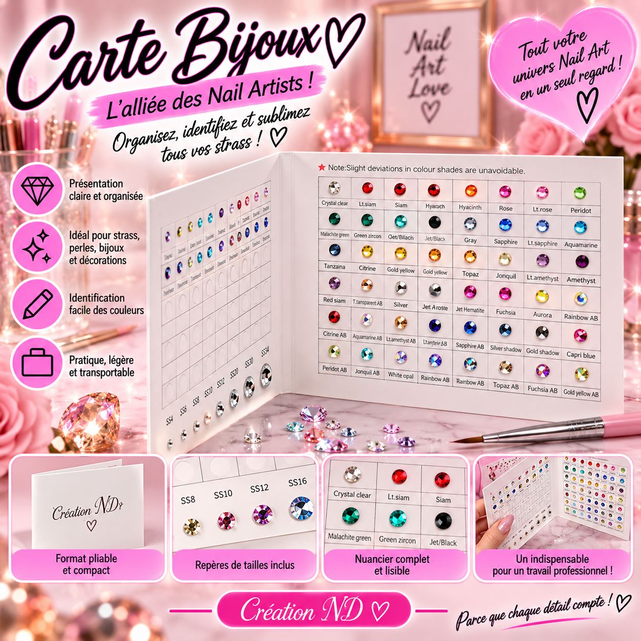 Carte bijoux