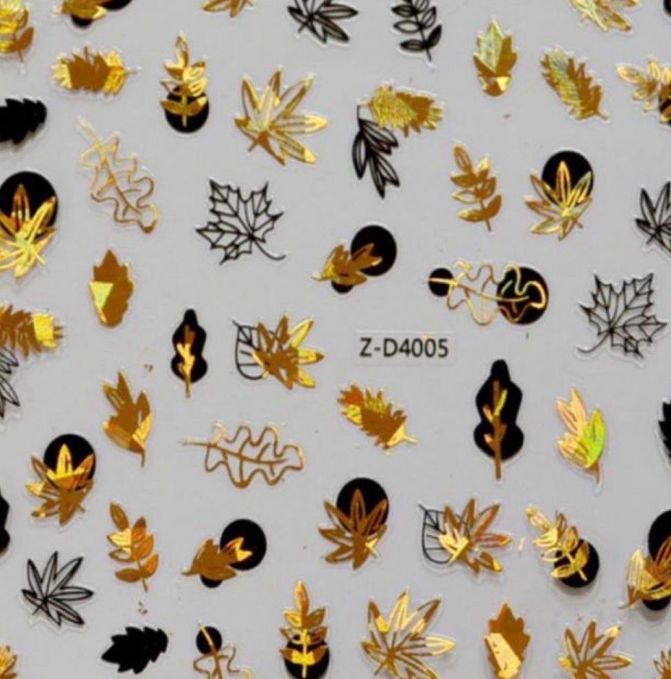 Sticker Feuille 🍁 holographique