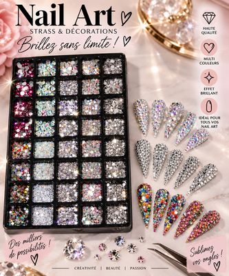 Boîtier strass 6418