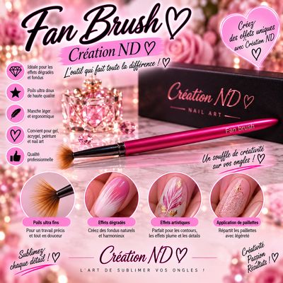 Fan brush