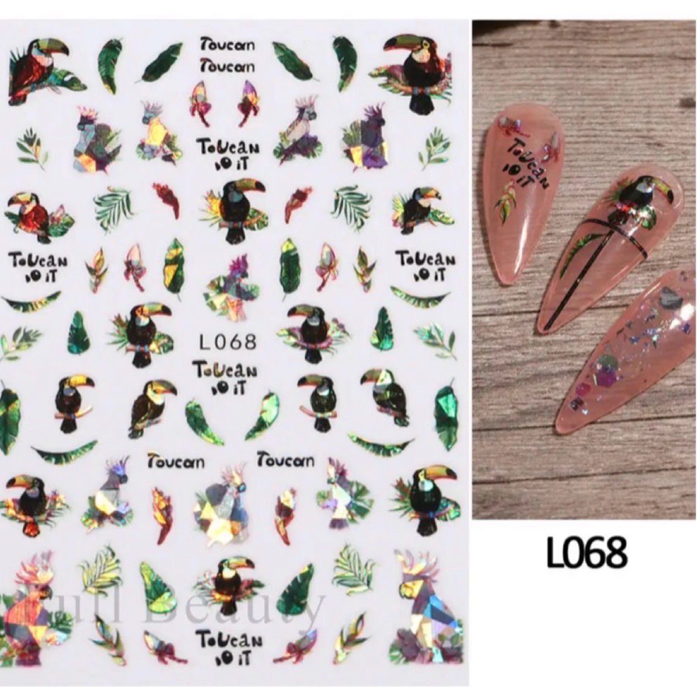 Stickers toucan L068