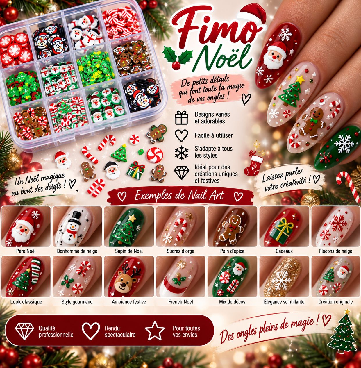 Fimo de Noël 2