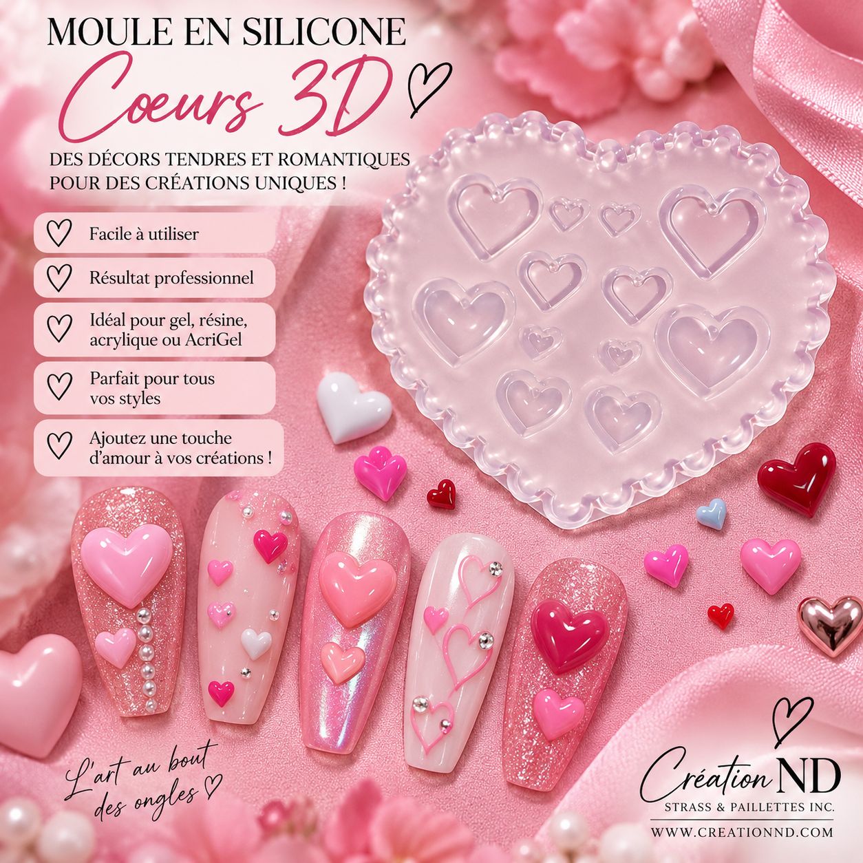 Moule cœur
