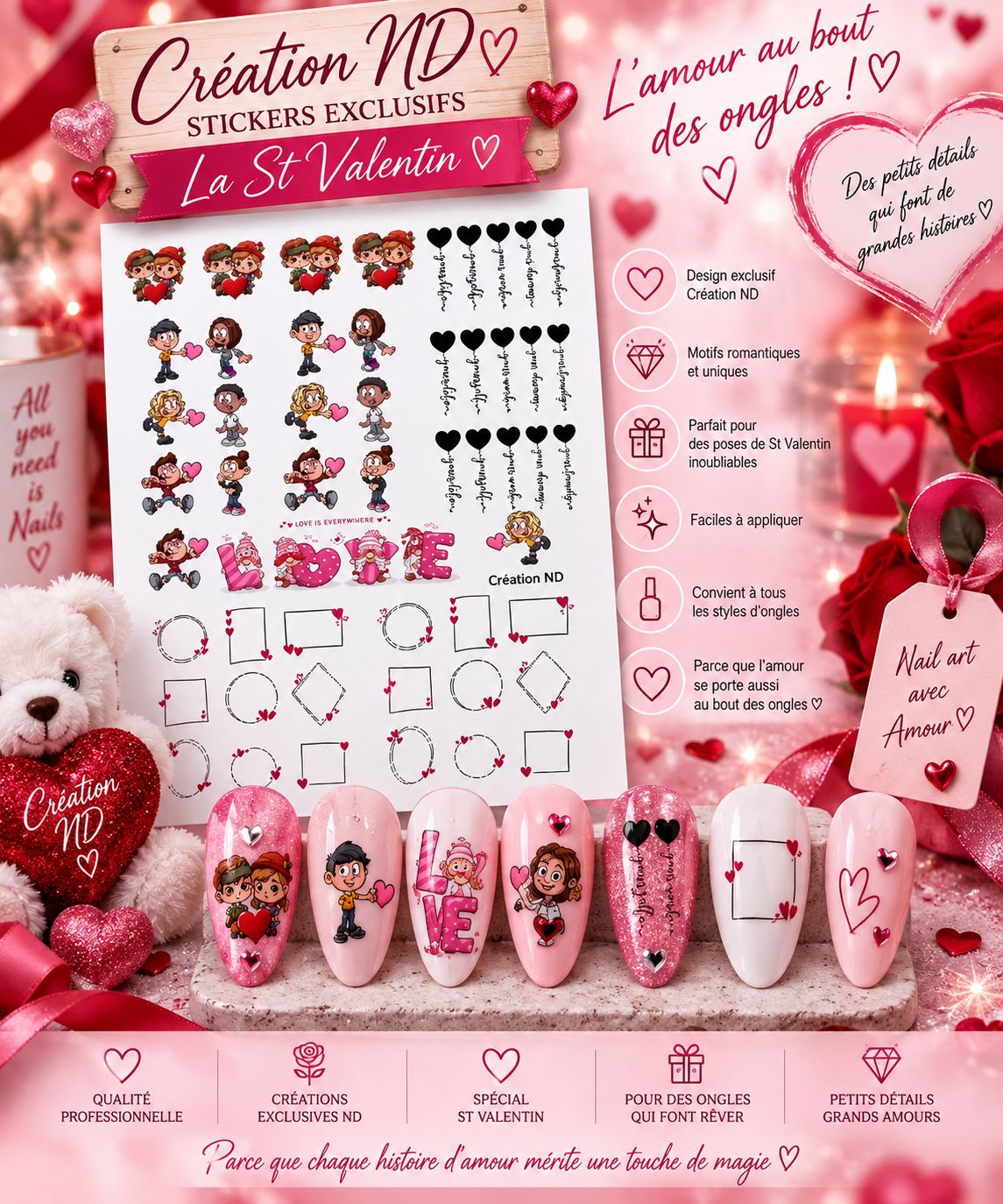 Sticker st Valentin coquin