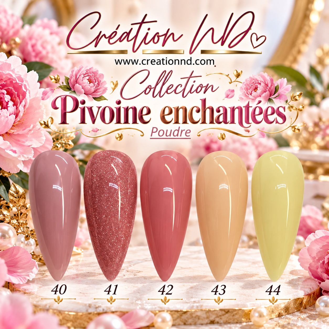Pivoine enchantées