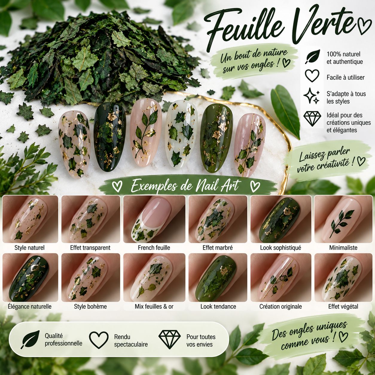 Feuillage vert #5