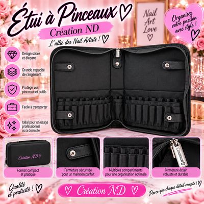 Étui à pinceaux