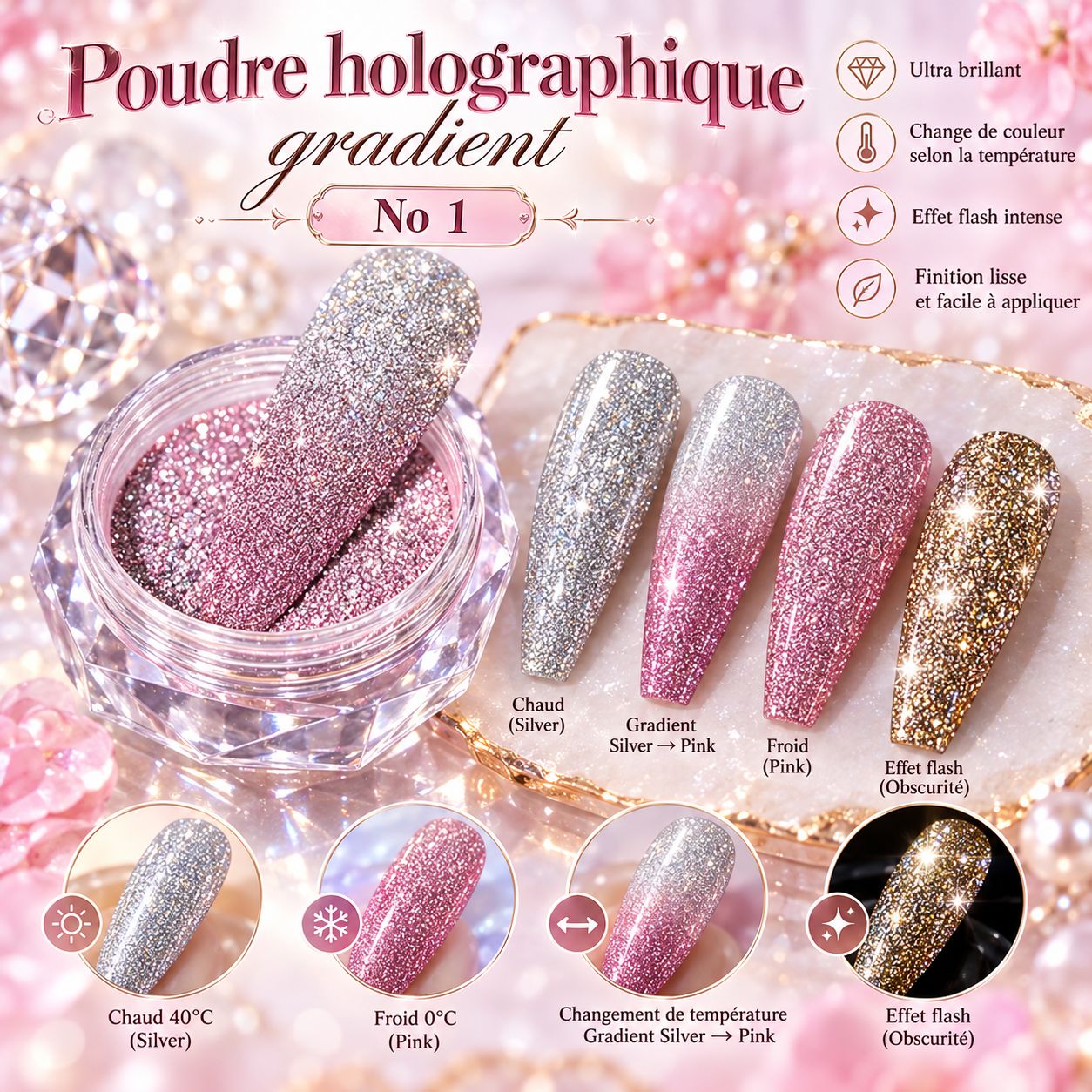 Poudre holographique #1