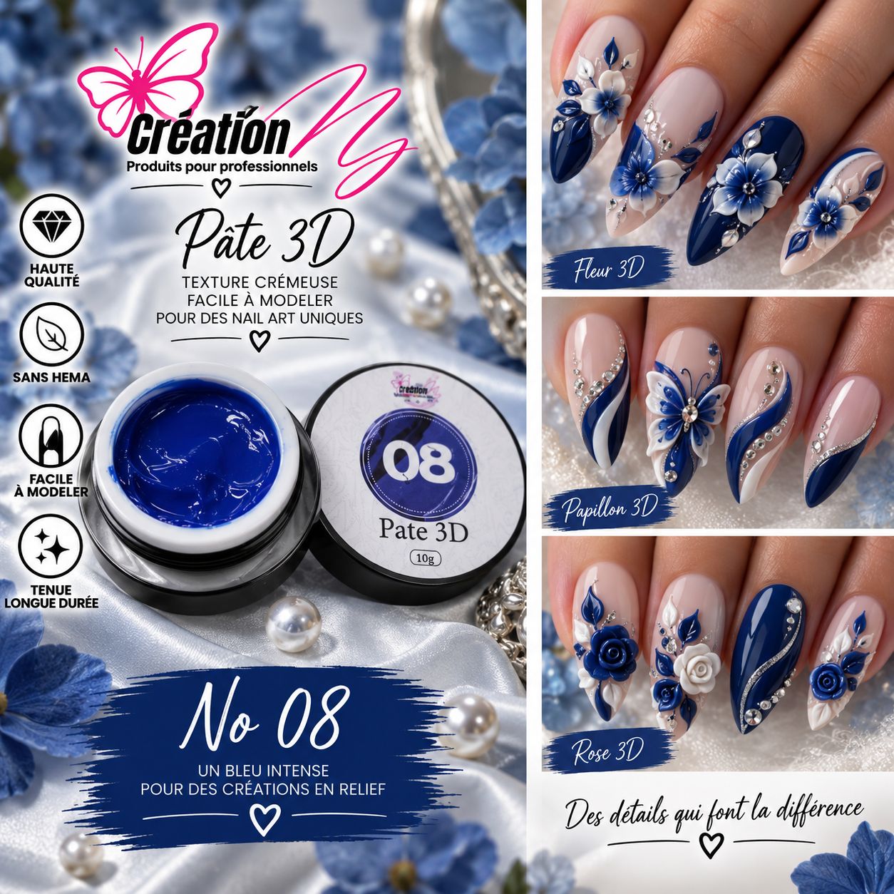 #8 Bleu/mauve