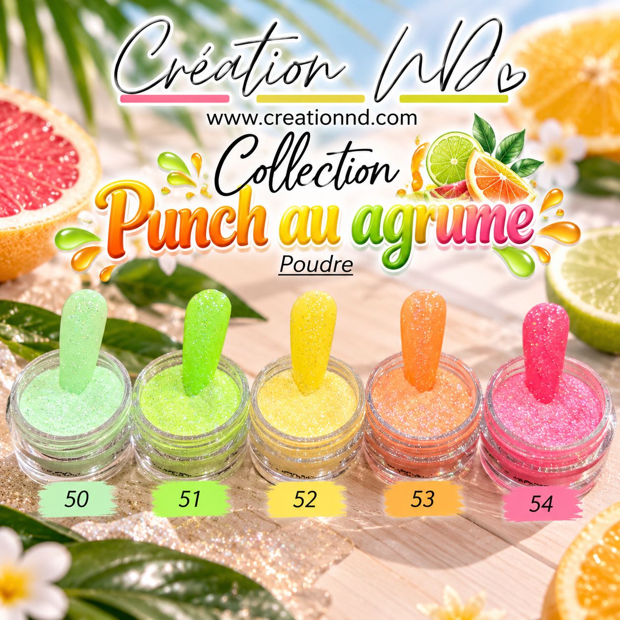 Punch aux agrumes effets sucre