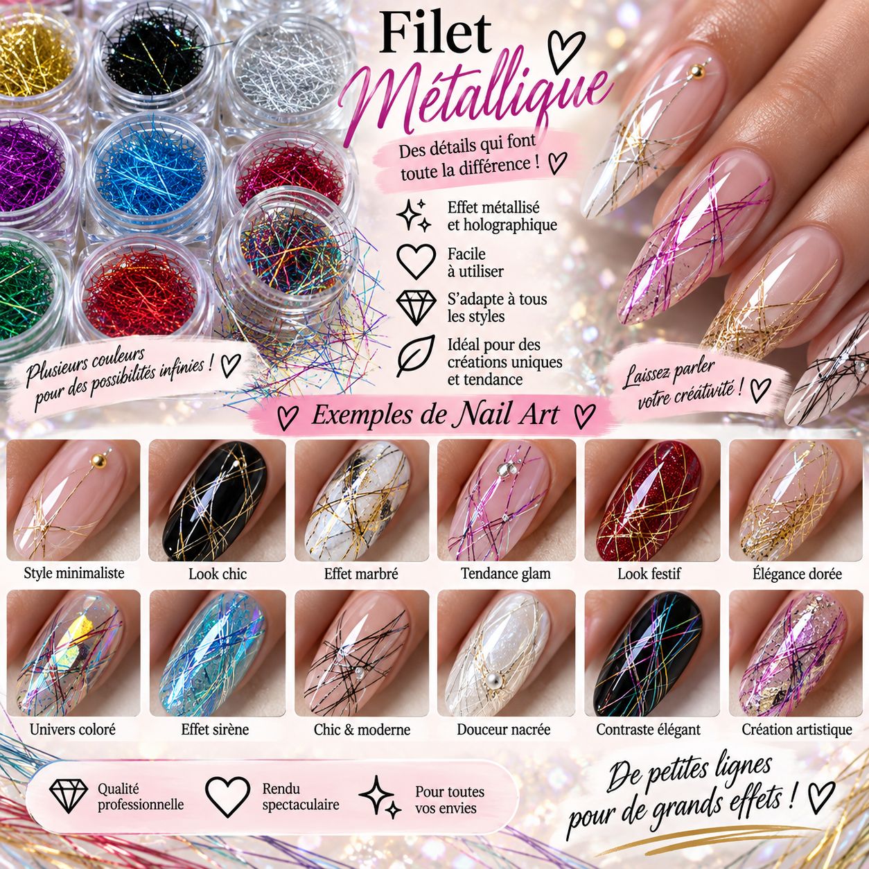 Filament de couleurs