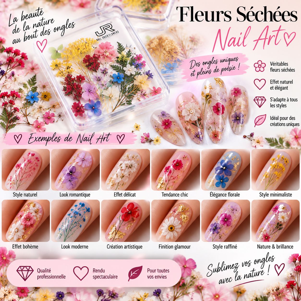 Fleurs sécher