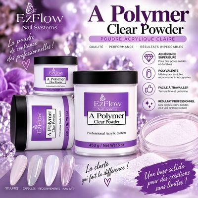 Poudre polymère BLANC . EZ-flow