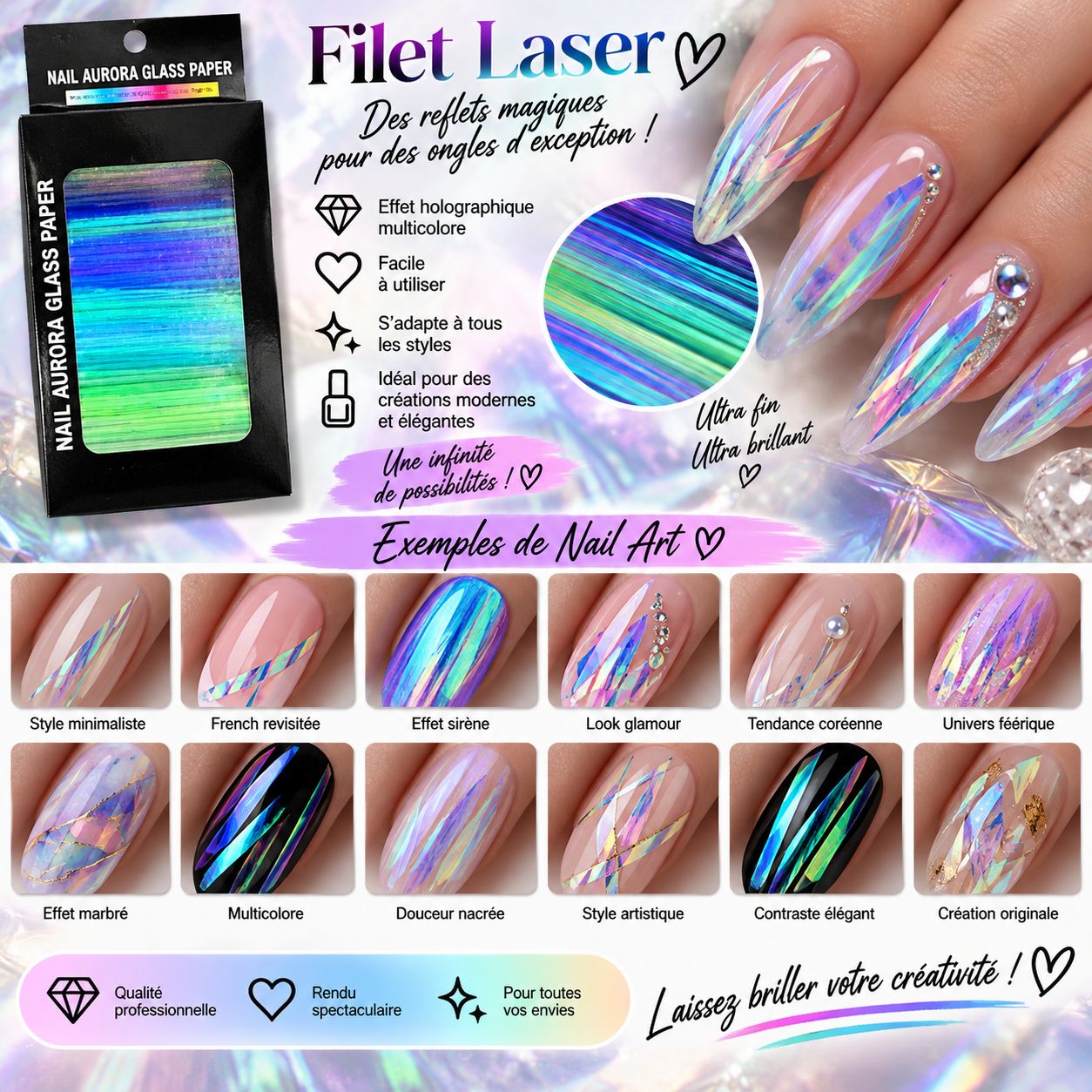 Filet laser
