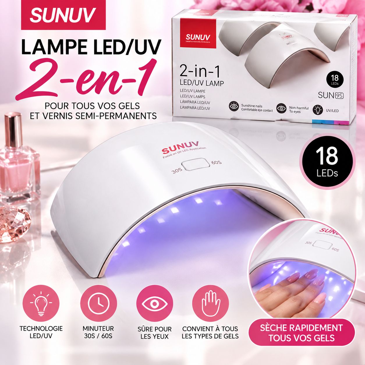Lampe LED/UV