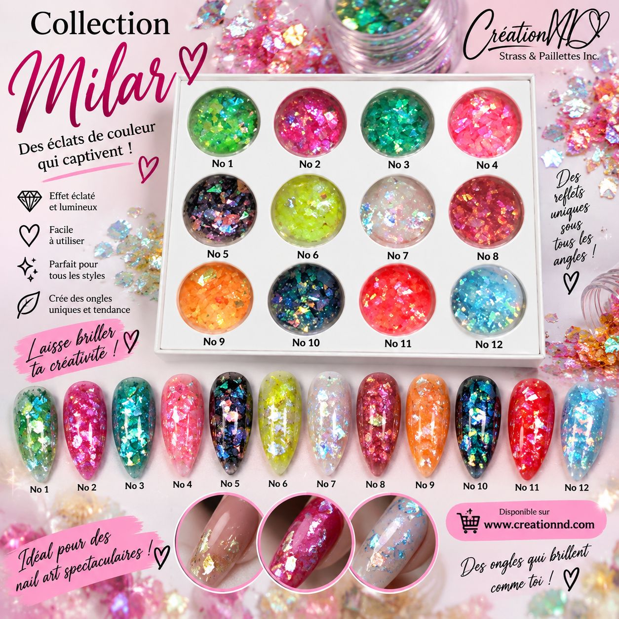 Milor couleurs variées
