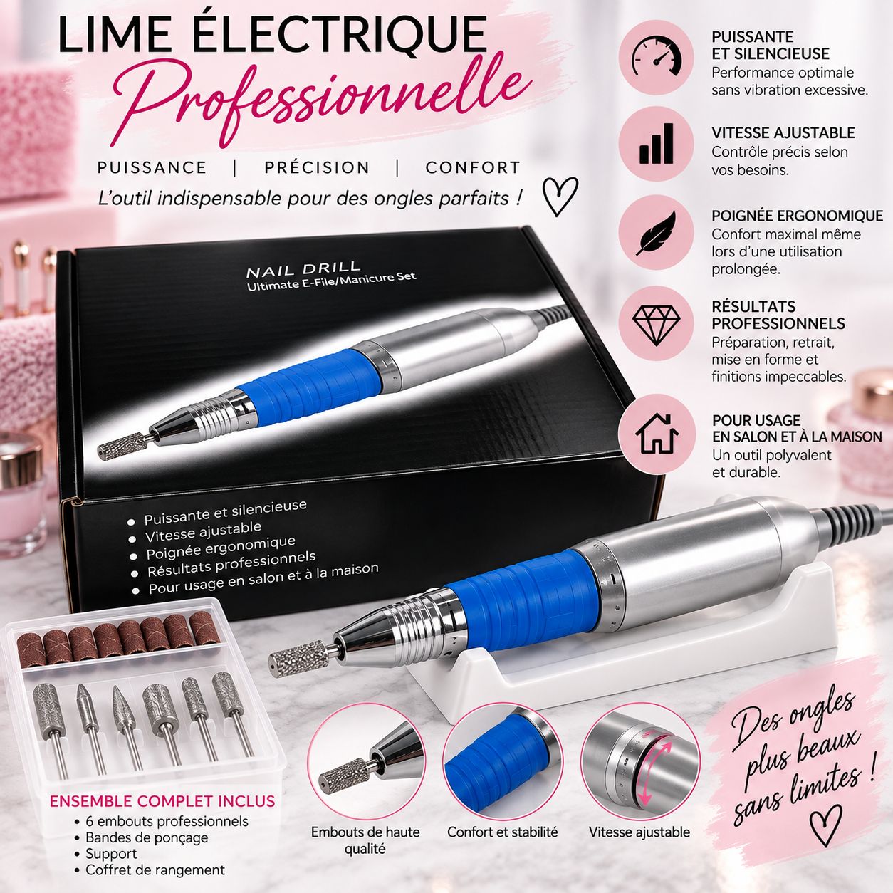Lime électrique professionnelle