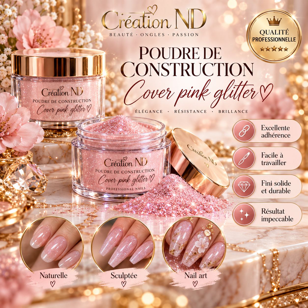 Poudre rose Glizz