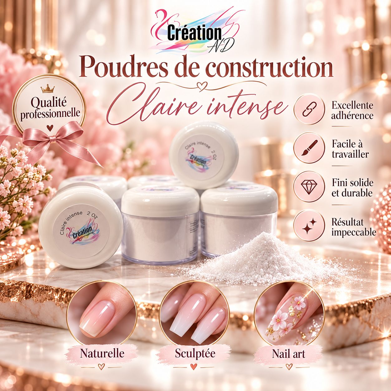 Poudre claire intense