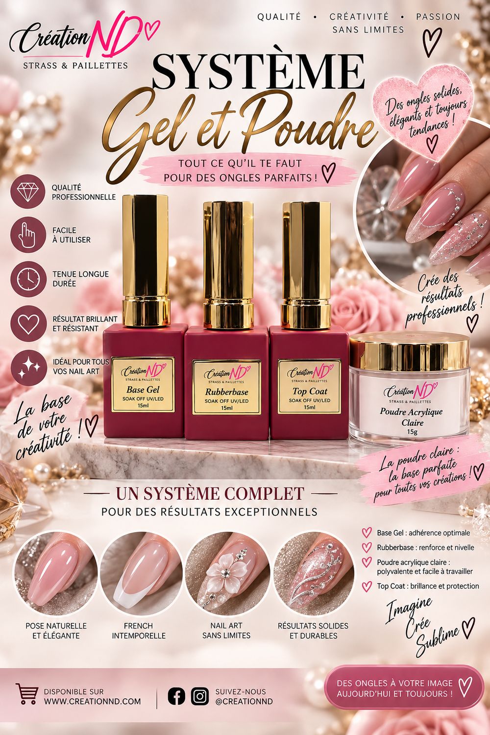 Système Gel &amp; poudre