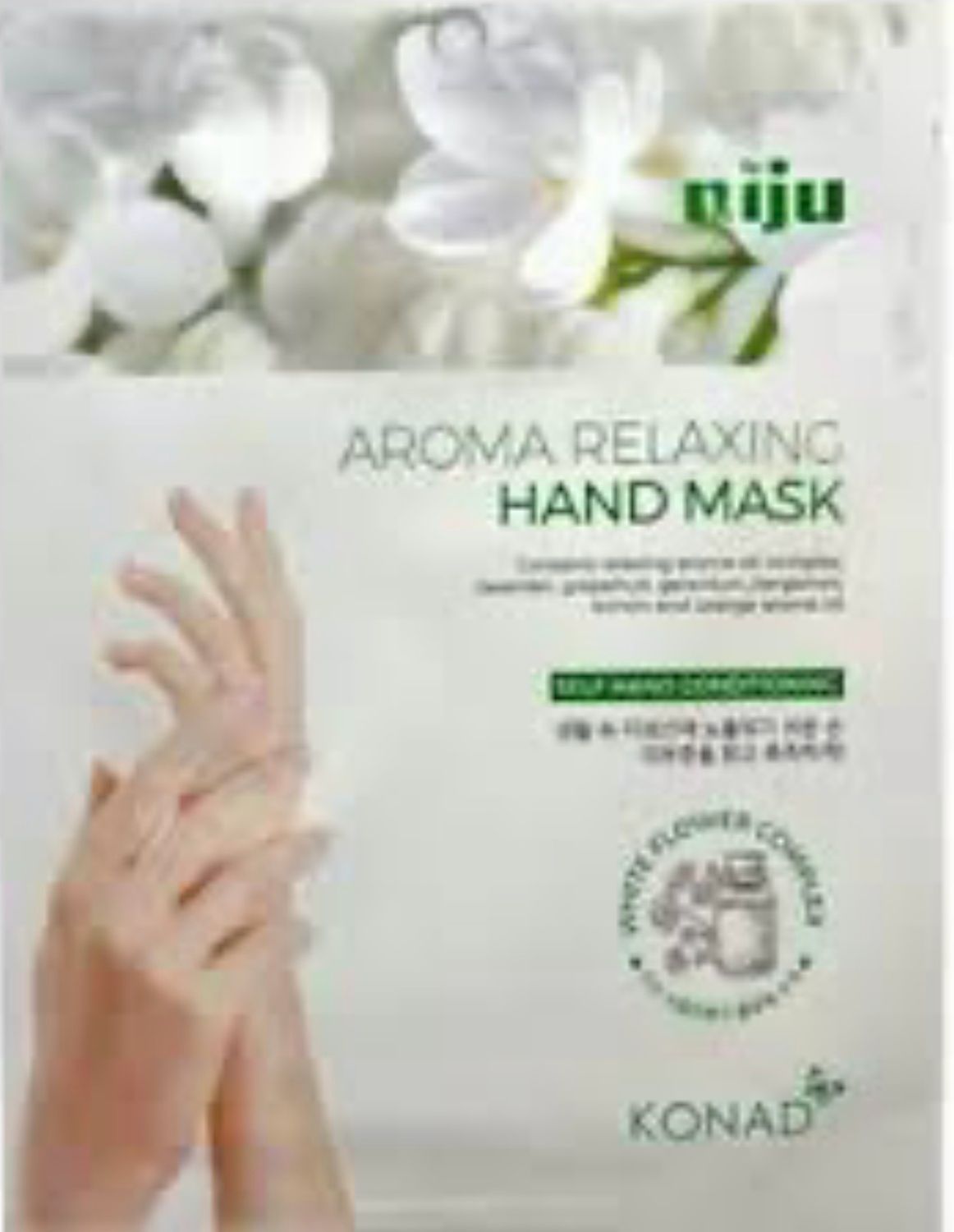 Mask Hand relaxing