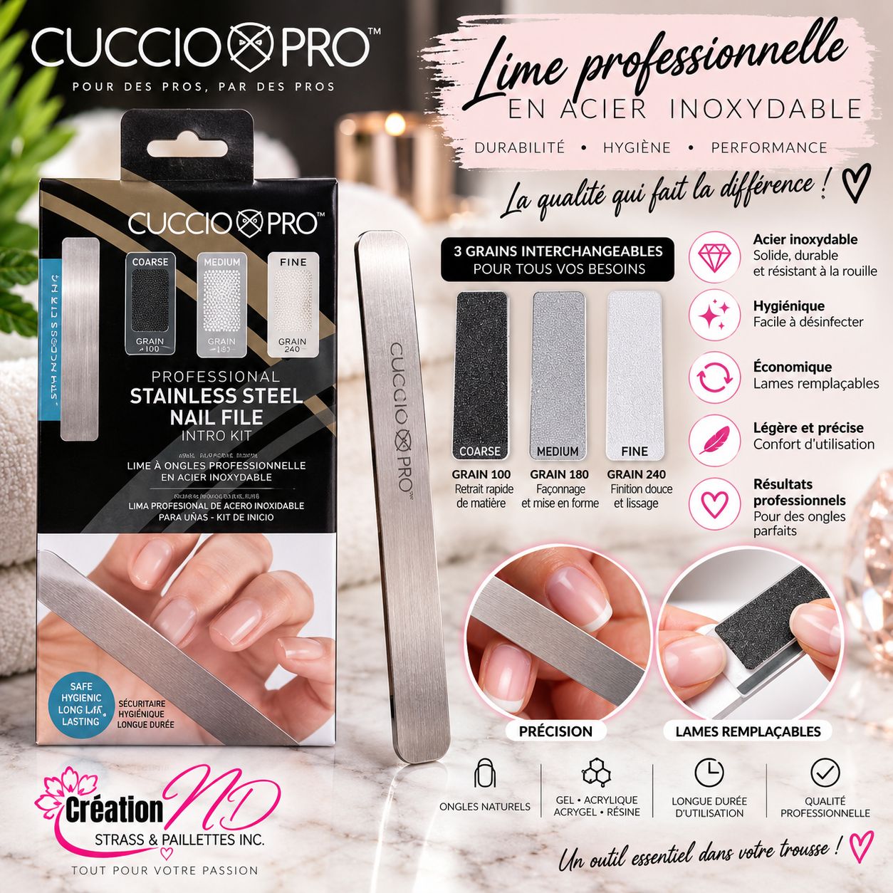 Lime avec recharge CUCCIO