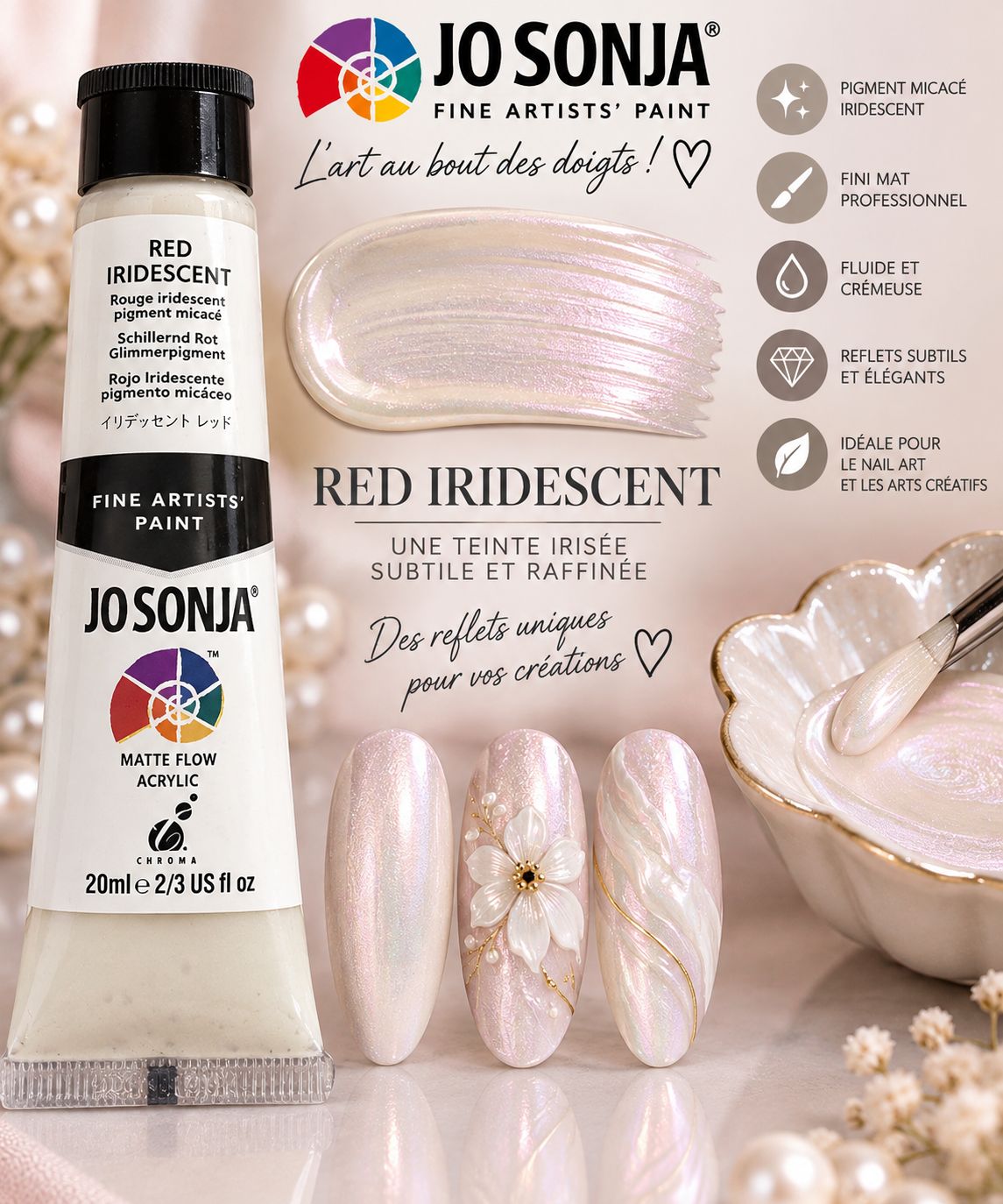 RED IRIDESCENT