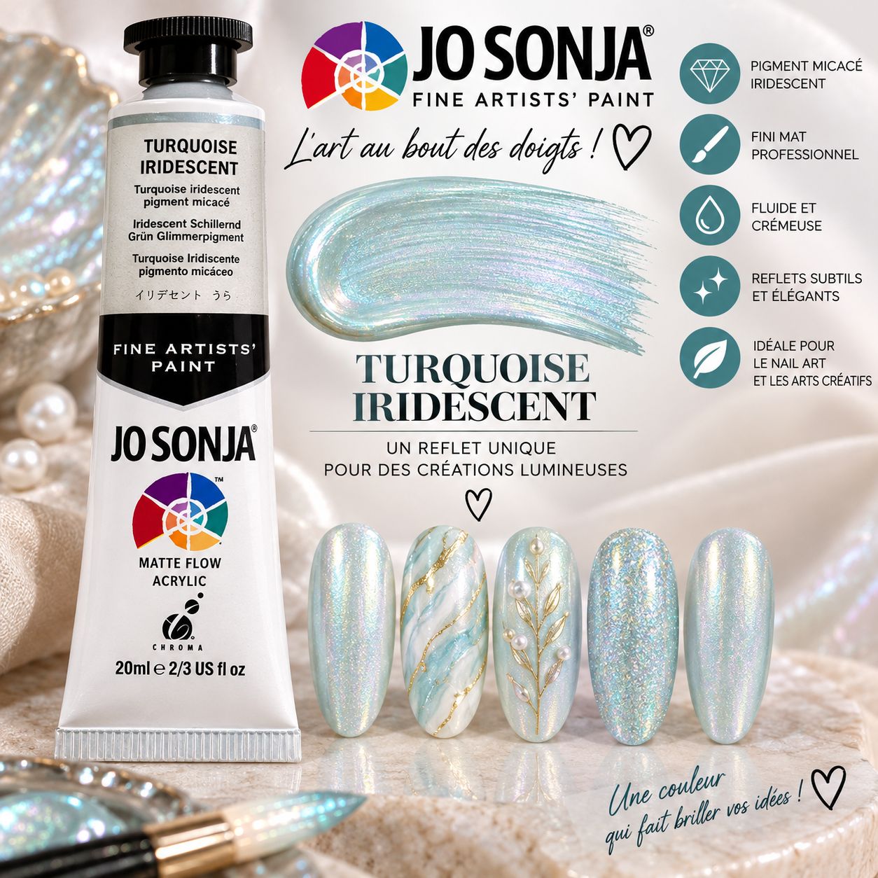 TURQUOISE IRIDESCENT