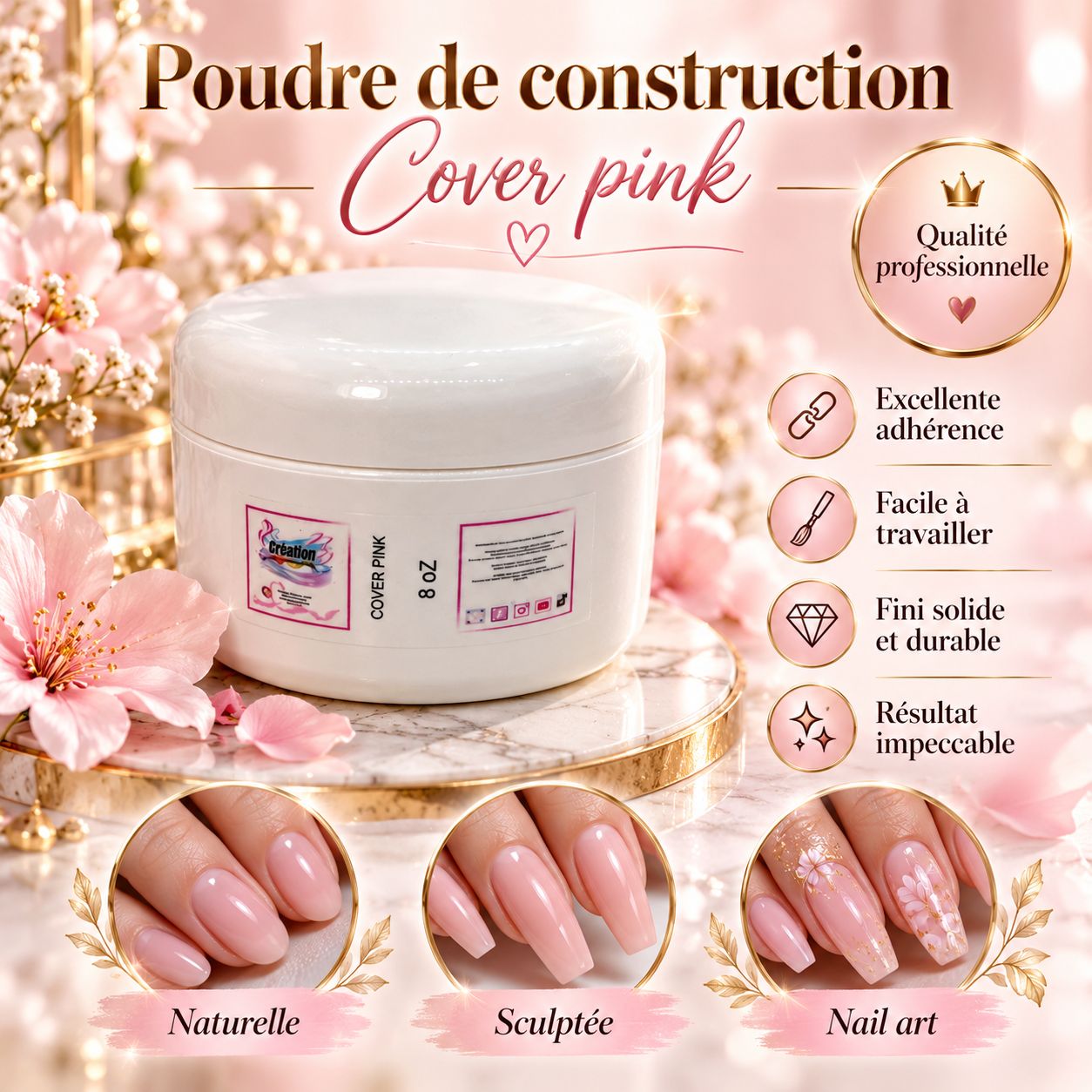 Poudre Cover pink