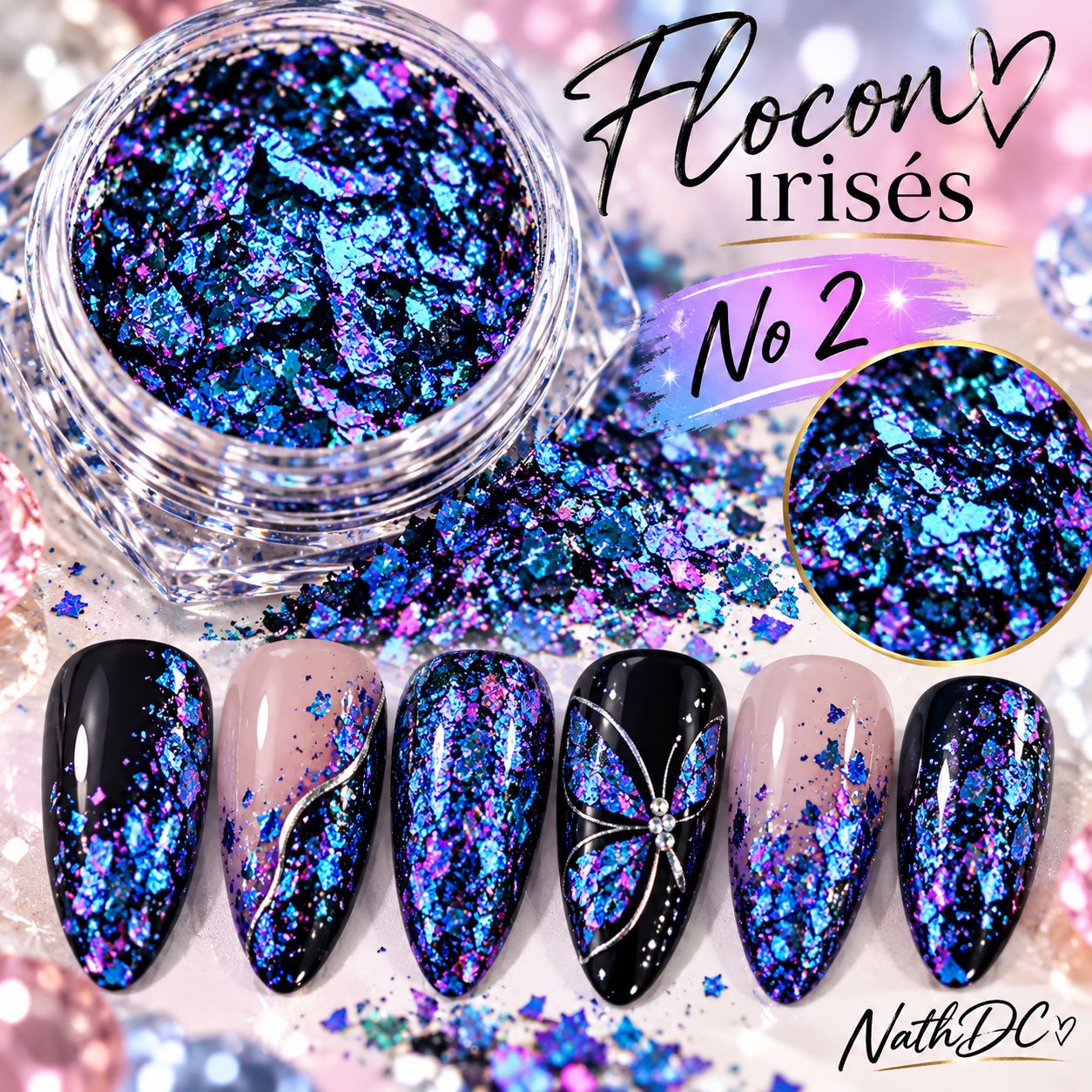 Flocon irisée #2