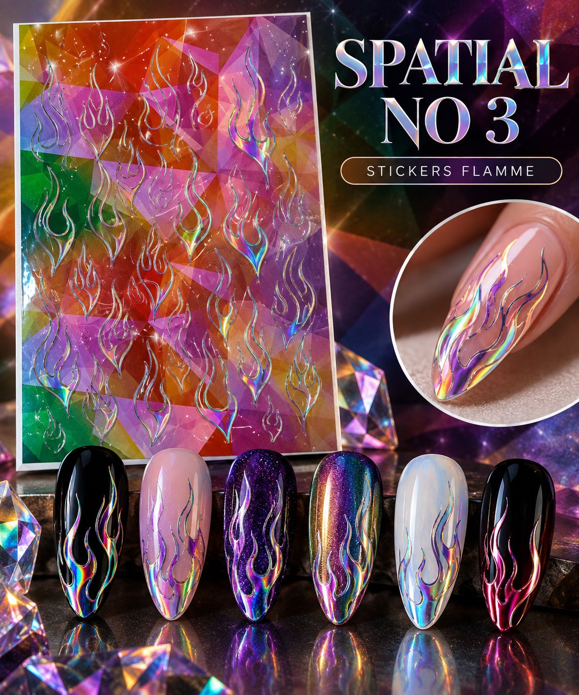 Flamme spatial no 3