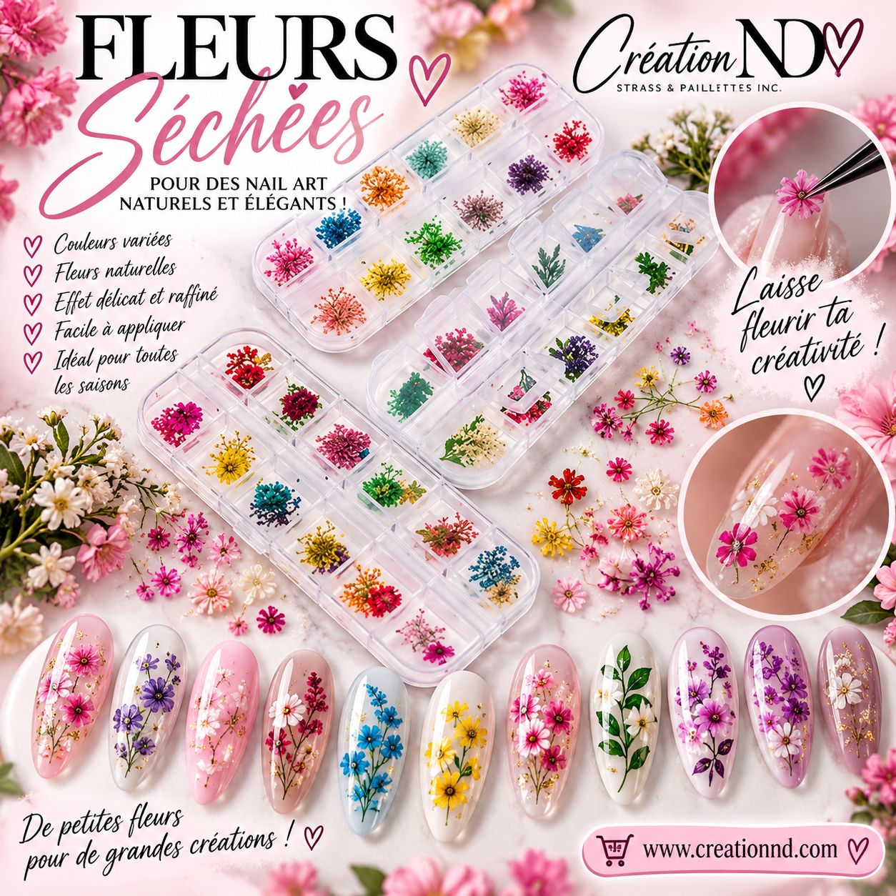 Fleurs séchées