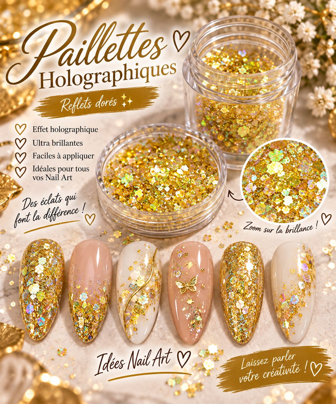 Paillettes or