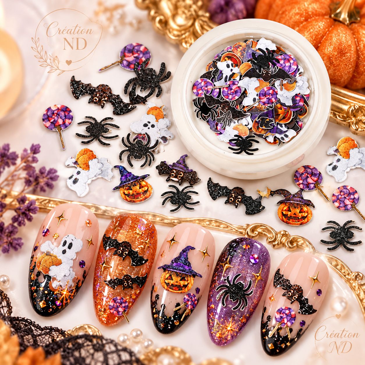 Insertions Halloween cartonnée #1
