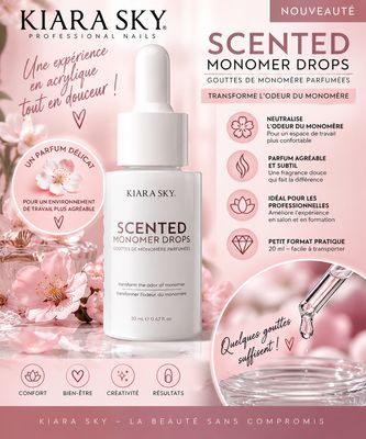 GOUTTES DE MONOMÈRE PARFUMÉES