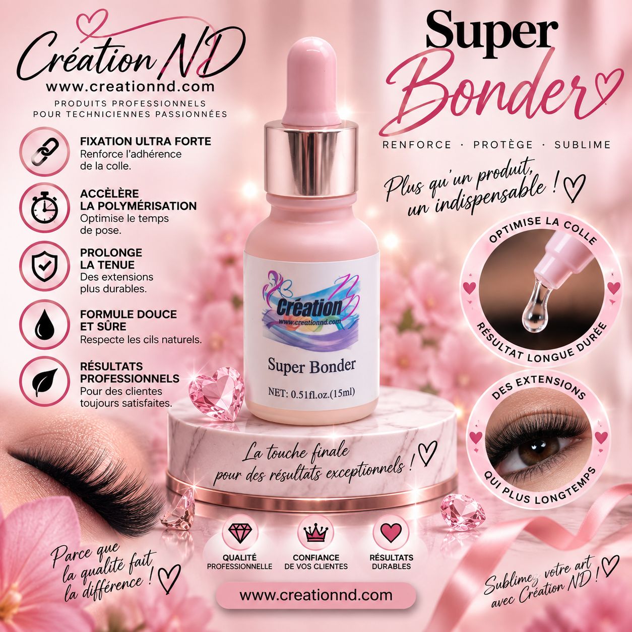Super bonder à cils