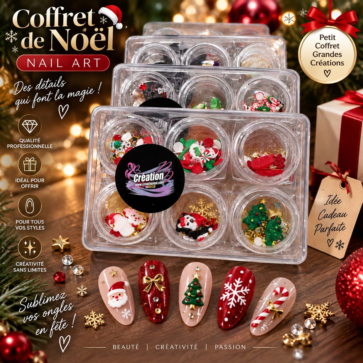 Coffret création de Noël