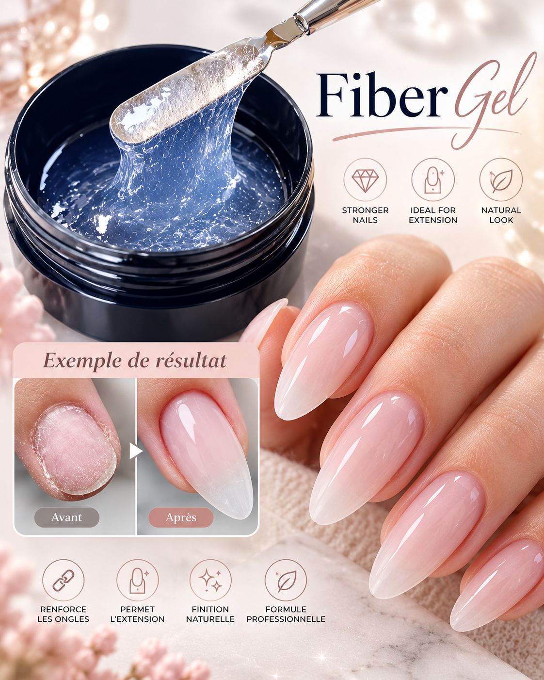 Gel Fibre ( Fiber Gel )