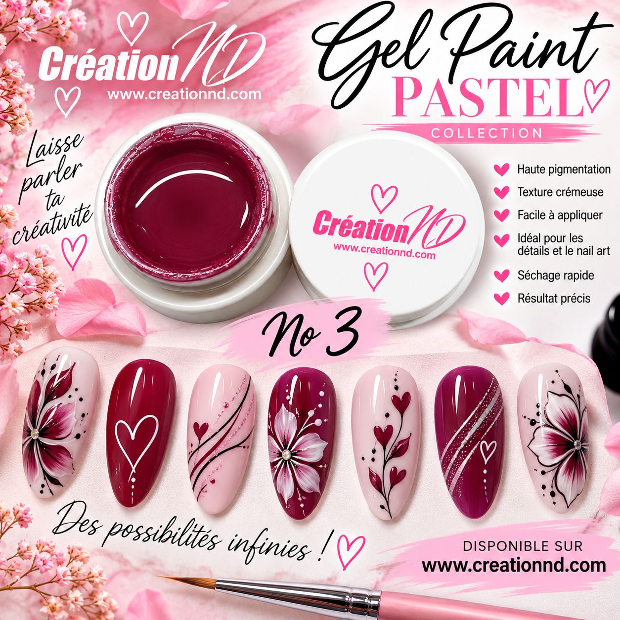 Gel Paint Collection PASTEL 3
