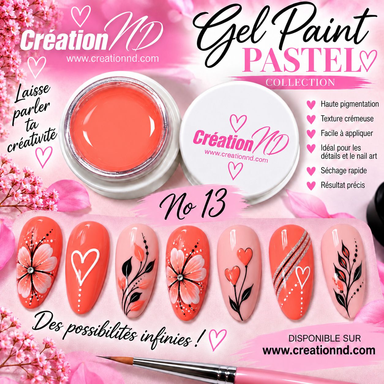 Gel Paint Collection PASTEL 13