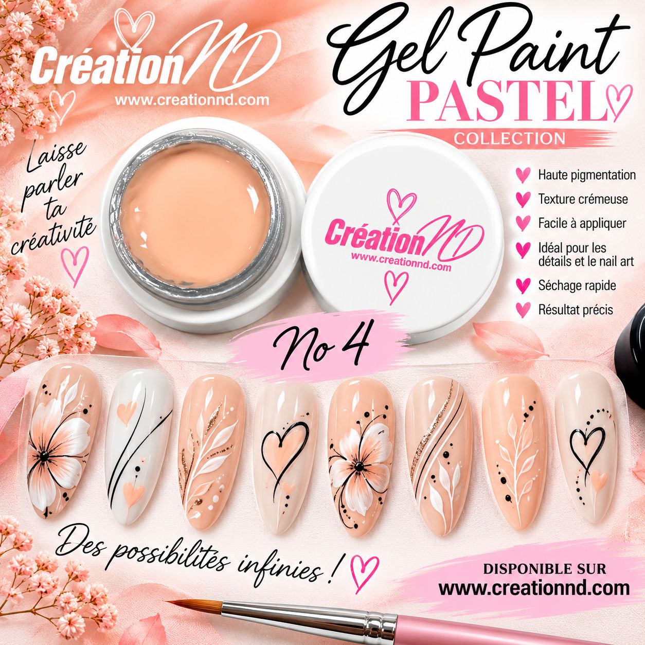Gel Paint Collection PASTEL 4