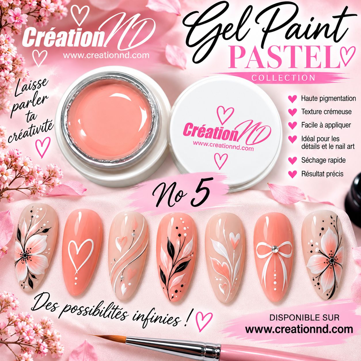 Gel Paint Collection PASTEL 5