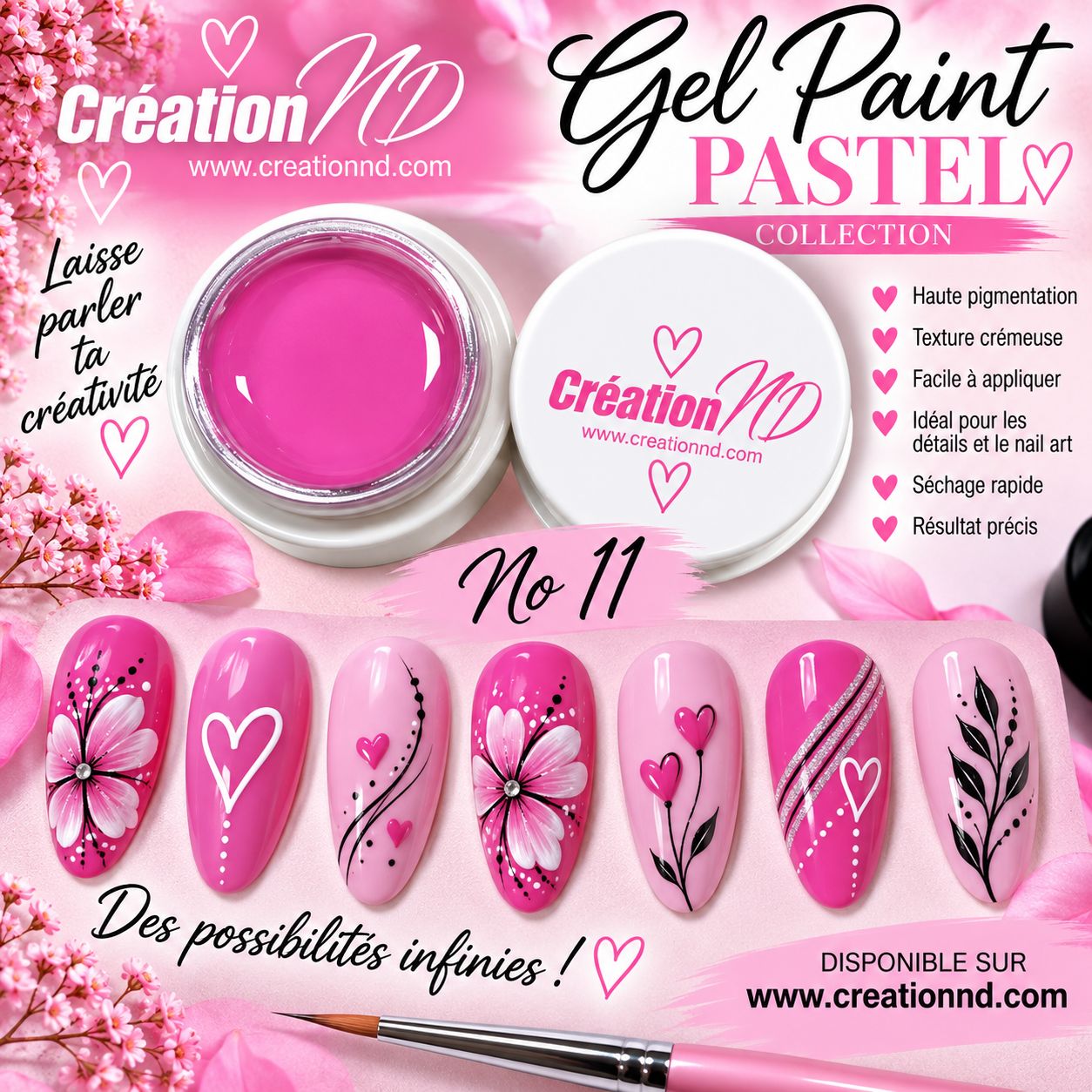Gel Paint Collection PASTEL 11