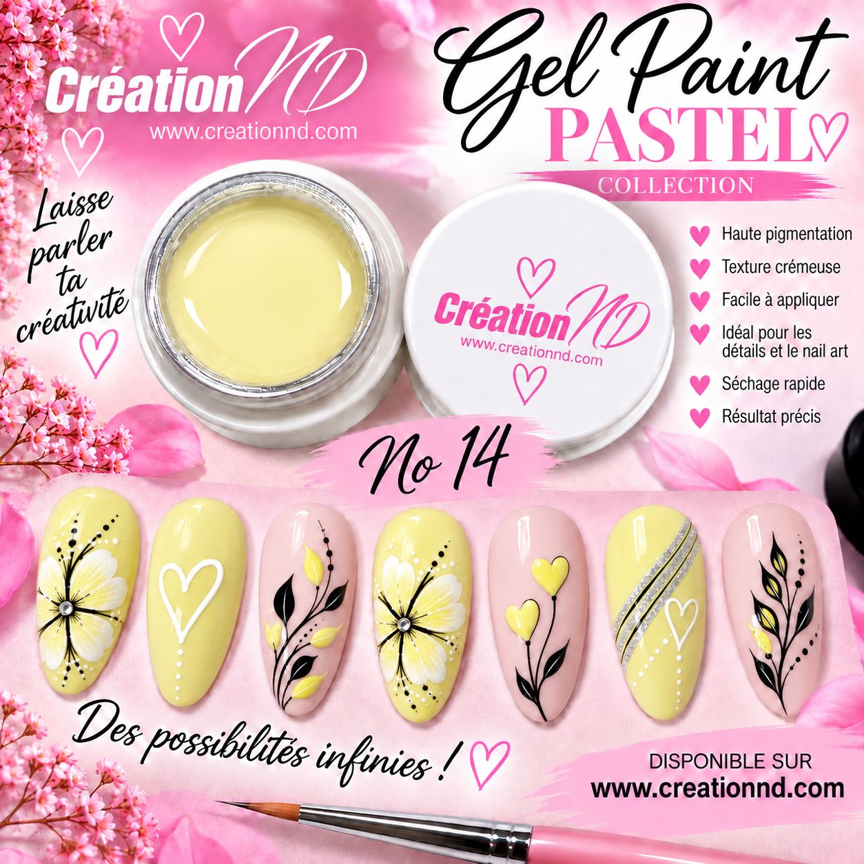 Gel Paint Collection PASTEL 14