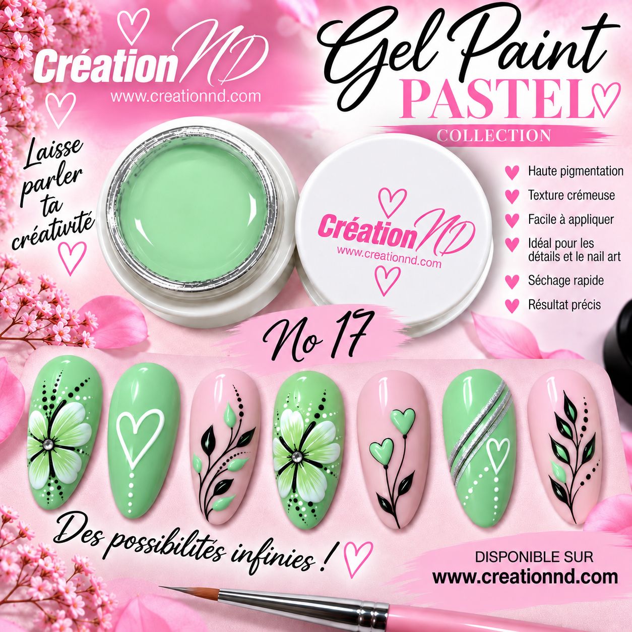 Gel Paint Collection PASTEL 17