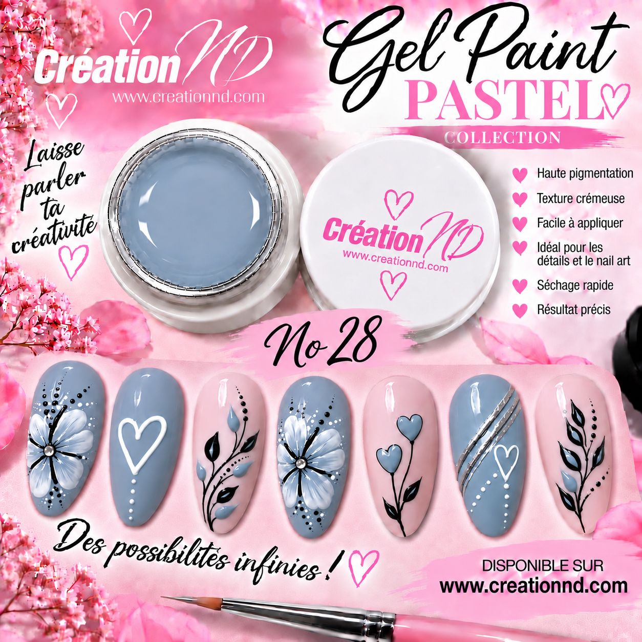 Gel Paint Collection PASTEL 28